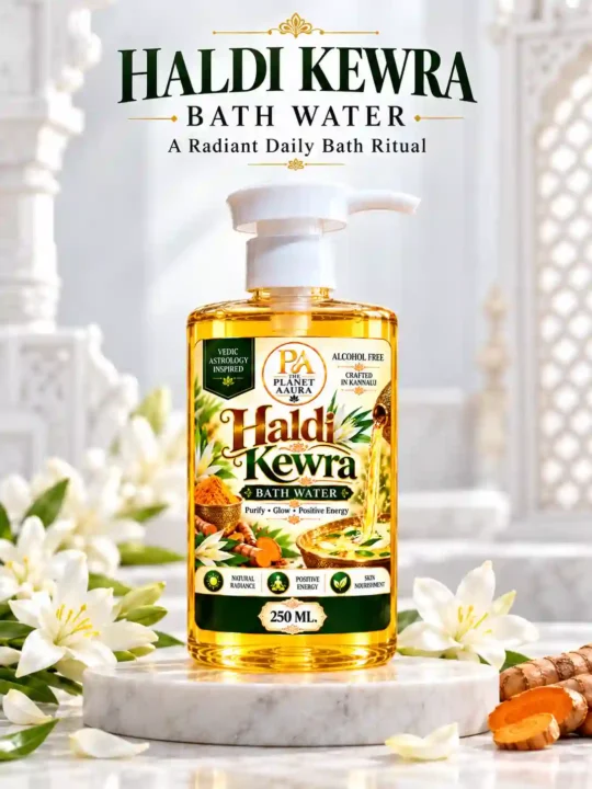Haldi Kewra bath water