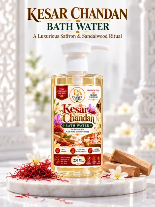 Kesar Chandan Bath Water