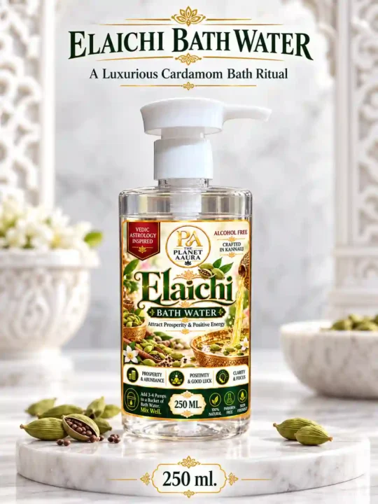 Luxury Elaichi Bath Water on Marble