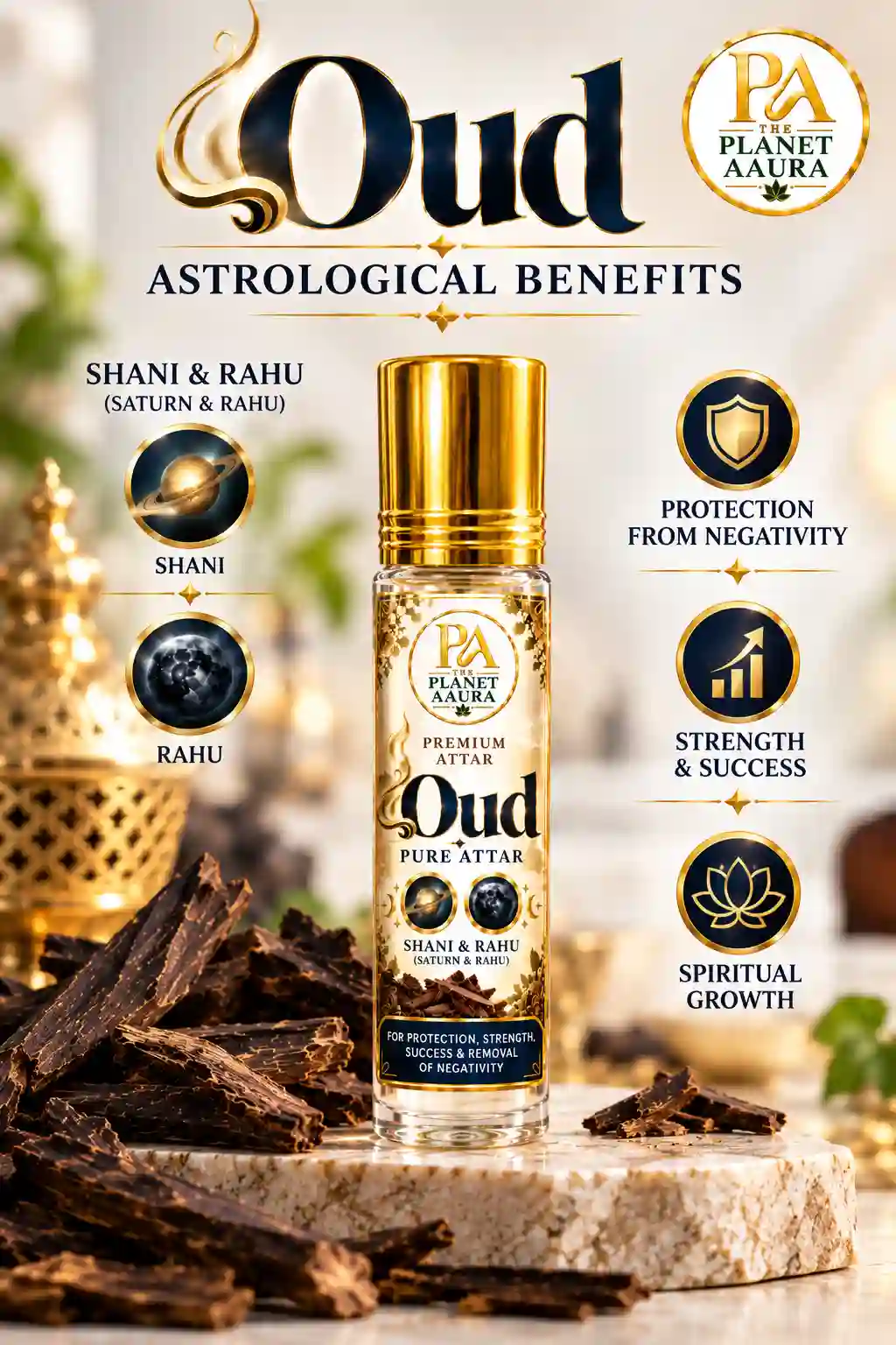 Luxury Oud Attar - 6 ML - Image 2