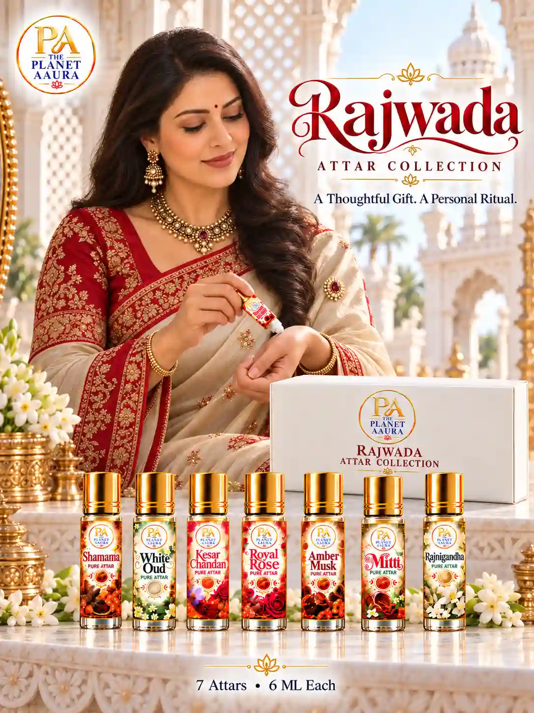 Rajwada Seven Attar Collection - 6ML - Image 4