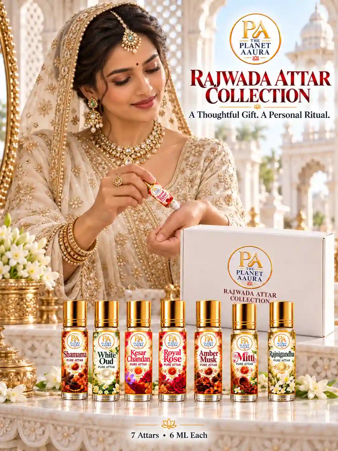 Rajwada Seven Attar Collection - 6ML - Image 7