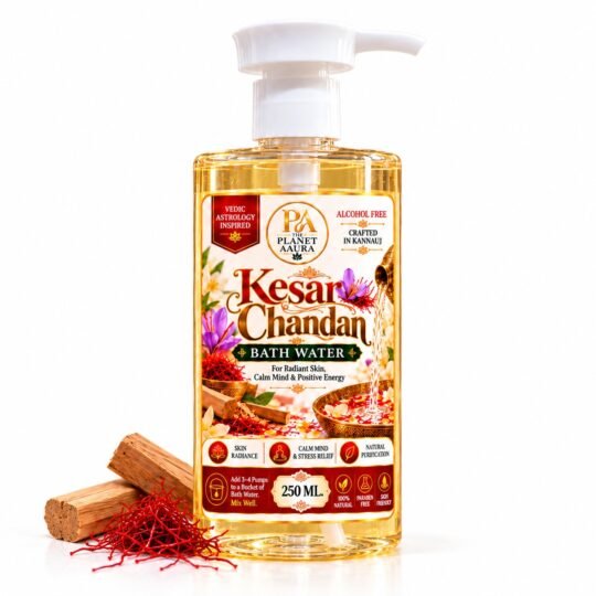 Kesar Chandan Bath Water for Prosperity, Career Growth & Positivity | 250 ML