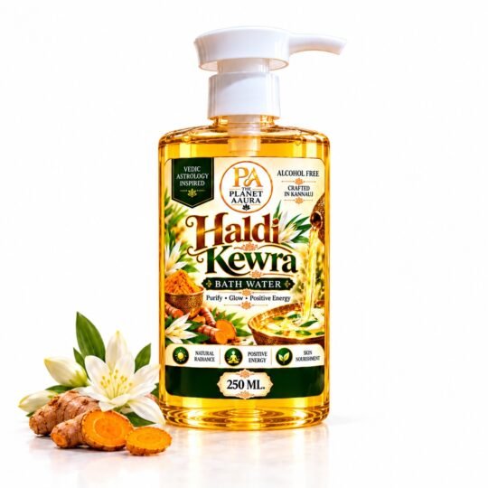 Haldi Kewra Bath Water for Marriage Harmony, Prosperity & Positivity | 250 ML
