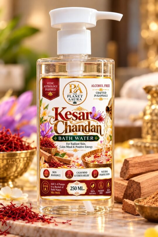 Kesar Chandan Bath Water for Prosperity, Career Growth & Positivity | 250 ML
