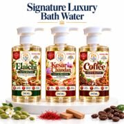 Signature Luxury Bath Water Collection for Prosperity, Career Aspirations & Positivity | 3 Bath Waters × 250 ML