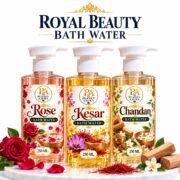 Royal Beauty Bath Water Collection for Personal Charm, Prosperity & Positivity | 3 Bath Waters × 250 ML