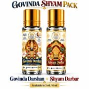 Govinda Shyam Pack for Pure Spiritual Attar Duo | Govinda Darshan & Shyam Darbar