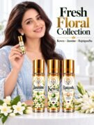 Fresh Floral Collection for Kewra, Jasmine & Rajnigandha Pure Attar | Mental Peace, Love, Attraction, Marriage Harmony & Floral Elegance