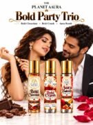Bold Party Trio for Bold Chocolate, Bold Crush & Aura Bomb Pure Attar | Attraction, Confidence, Romance & Party Special Fragrances