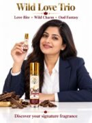 Wild Love Trio for Love Bite, Wild Charm & Oud Fantasy Pure Attar | Romance, Passion, Confidence & Luxury Oud
