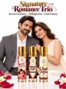 Signature Romance Trio for Secret Chemistry, Midnight Kiss & Oud Fantasy Pure Attar | Romance, Passion, Attraction & Luxury Oud